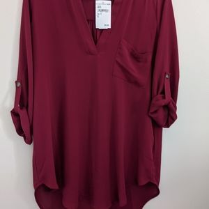 Nordstrom Lush Perfect Roll Tab Tunic